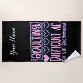 Grappig het toevoegen van moeilijke AF zou niet ad Strandlaken (Voorkant)