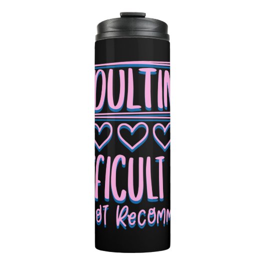 Grappig het toevoegen van moeilijke AF zou niet ad Thermosbeker (Voorkant)