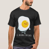 Grappig, het werkt voor eieren t-shirt (Voorkant)