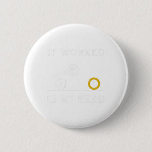 Grappig het werkte in mijn hoofd biljart 8 bal cue ronde button 5,7 cm