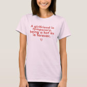 Grappig hete ex-quote T-shirt voor vrouwen (Voorkant)