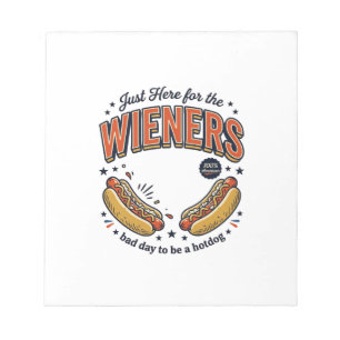 Grappig hete hond worst vintage shirt ontwerp_1 notitieblok