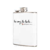 Grappig, hier komt de Bride Bachelorette Party Heupfles (Links)