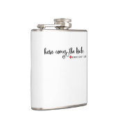 Grappig, hier komt de Bride Bachelorette Party Heupfles (Rechts)