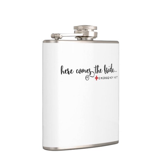 Grappig, hier komt de Bride Bachelorette Party Heupfles (Rechts)