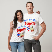 Grappig hier voor de Coquito Puerto Rico Kerstmis T-shirt (Unisex)