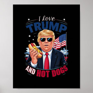 Grappig Hilarisch Conservatief Ik Hou Van Trump En Poster