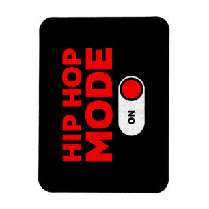 Grappig Hip Hop Design voor Mannen Vrouwen 90s Hip Magneet