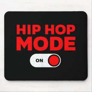 Grappig Hip Hop Design voor Mannen Vrouwen 90s Hip Muismat