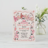 Grappig Ho Ho Ho Ho's Vriendjes Volwassen Kerstfee Kaart (Staand voorkant)