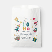 Grappig 'Ho Ho Holy Crap' Kerst Baby shower Bedankzakje (Voorkant)