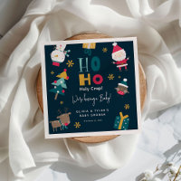 Grappig 'Ho Ho Holy Crap' Kerst Baby shower