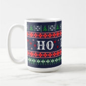 Grappig HO NO Christmas Curmudgeon's Koffiemok (Links)