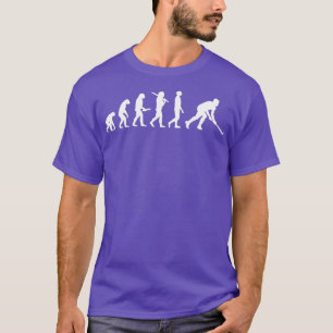 Grappig hockey evolutie cadeau voor hockey spelers t-shirt