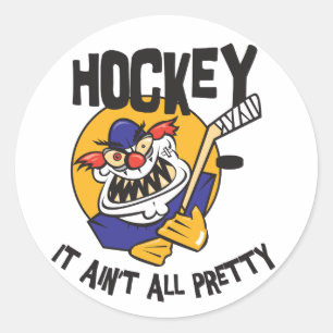 Grappig hockey Het is niet allemaal  Ronde Sticker