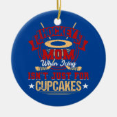 Grappig hockey mama als ik niet alleen voor keramisch ornament (Voorkant)