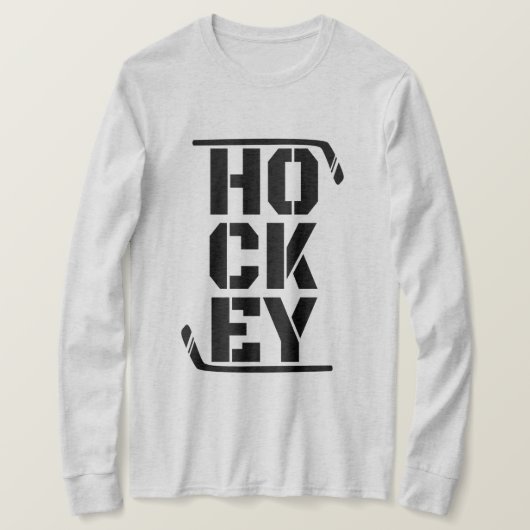 Grappig Hockey T-shirt (Design voorkant)