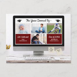 Grappig hoe de jaren voorbij zijn gevlogen, foto's briefkaart