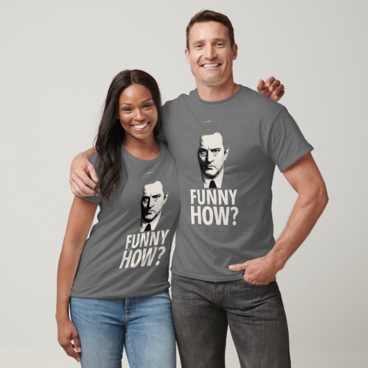 Grappig hoe film meme gangster reactie t-shirt (Unisex)