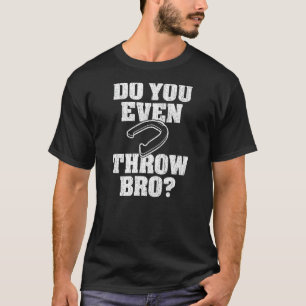 Grappig Hoefijzer Gooier Gift Hoefijzer Pitching T-shirt