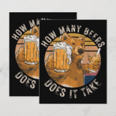 Grappig hoeveel biertjes het kost (Voorkant / Achterkant)