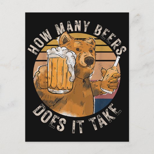 Grappig hoeveel biertjes het kost (Voorkant)