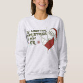 Grappig Holiday Runner Gift Kerst Hardlopen Trui (Voorkant)