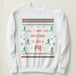 Grappig Holiday Runner Gift, Kerst Hardlopen Trui