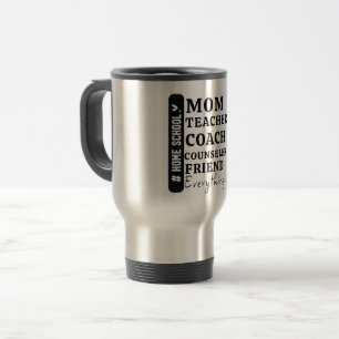 Grappig Home School Mama Moederdag geschenken Reisbeker