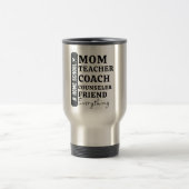Grappig Home School Mama Moederdag geschenken Reisbeker (Center)
