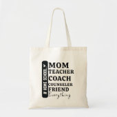 Grappig Home School Mama Moederdag geschenken Tote Bag (Voorkant)