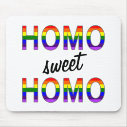 Grappig homo lief homo muismat