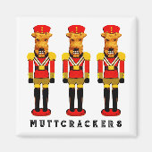 Grappig Hond Notenkraker Ballet Magneet (Voorkant)