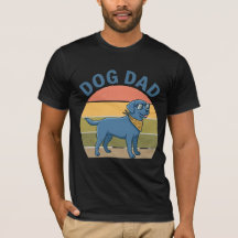 Grappig Hond Papa T-Shirt | Ik Werk Hard Zodat Mij