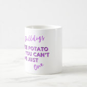 Grappig hondencitaat: Franse Bulldogs en Aardappel Koffiemok (Center)