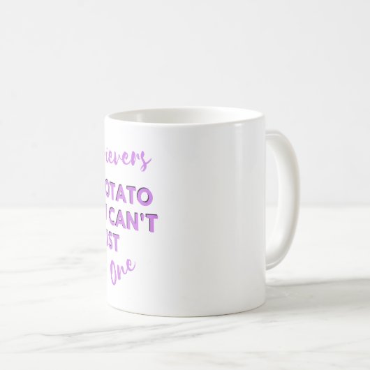 Grappig hondencitaat: Goldens zijn als chips Koffiemok (Voorkant rechts)