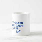 Grappig hondencitaat: Pitbulls zijn als chips Koffiemok (Center)