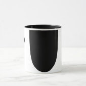 Grappig hondengezicht mok (Midden)