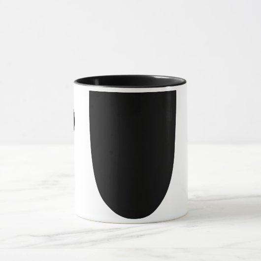 Grappig hondengezicht mok (Midden)