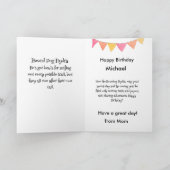 Grappig hondenmonster: Houndog Hydra Verjaardag Bedankkaart (Binnen)