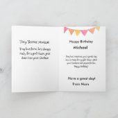 Grappig hondenmonster: Kleine Terriër Mutant verja Bedankkaart (Binnen)