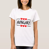 Grappig Hongaars Gezegde over Hongarije als cadeau T-shirt (Voorkant)