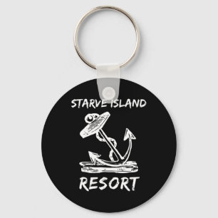 Grappig Hongerig Eiland Zuid B Put-in-y Eilanden B Sleutelhanger