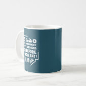 Grappig - Hongerig, Verveeld & Daarom Eten Koffiemok (Voorkant links)