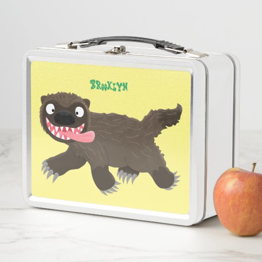 Grappig hongerige cartoon (In situ)