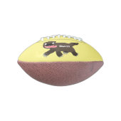 Grappig hongerige cartoon american football (Gedraaid 90)