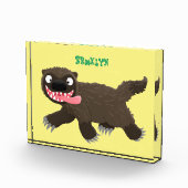 Grappig hongerige cartoon fotoblokken (Rechts)