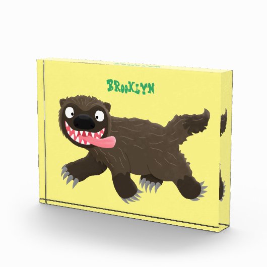 Grappig hongerige cartoon fotoblokken (Rechts)