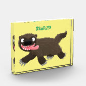 Grappig hongerige cartoon fotoblokken (Links)