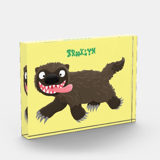 Grappig hongerige cartoon fotoblokken (Links)